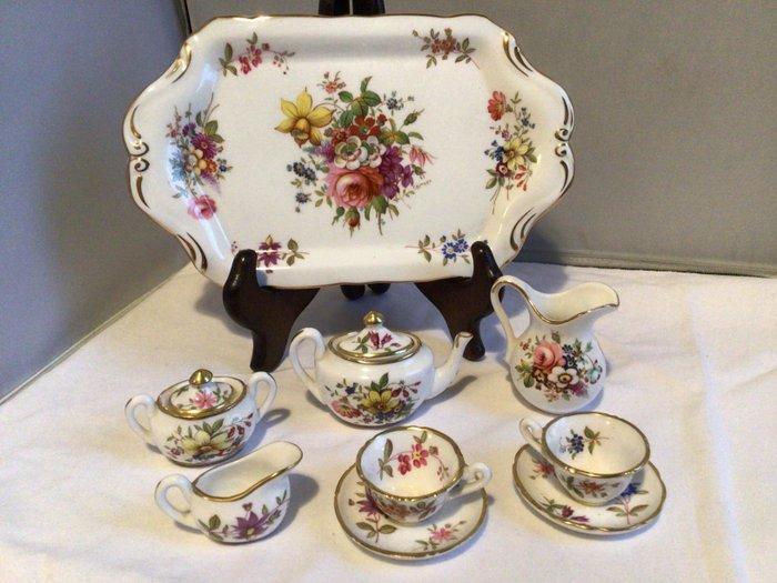 Hammersley - Theeservies (9) - Porselein - Miniatuur, Antiek en Kunst, Antiek | Meubels | Tafels