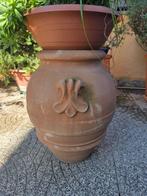 Vaas - Terracotta - tuinbeeld, Antiek en Kunst