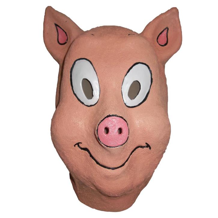 Varkenmasker Cartoon style, Hobby en Vrije tijd, Feestartikelen, Nieuw, Verzenden
