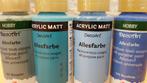 Allesverf Acryl 59 ml Turquoise Acrylverf, Ophalen of Verzenden, Nieuw