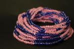 Waist Beads / Afrikaanse Heupketting - ABILO - Paars / roze, Ophalen of Verzenden, Nieuw