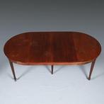 Louis Seize Coulissetafel ca 1800 met 4 inlegbladen verlengb, Antiek en Kunst, Ophalen of Verzenden