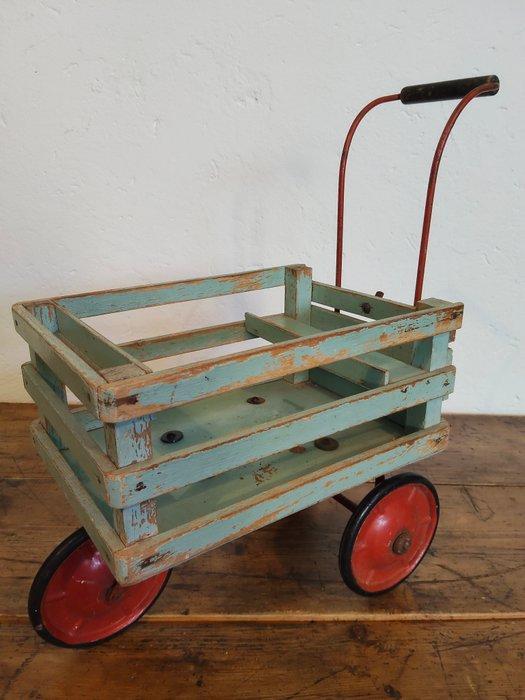 Tri-ang Toys - Speelgoed Tri-ang Toys Painted Wooden Three, Antiek en Kunst, Antiek | Speelgoed