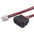 USB Type-C Connector + Aansluitkabel - Inbouw -USB Type-C, Hobby en Vrije tijd, Elektronica-componenten, Verzenden, Nieuw