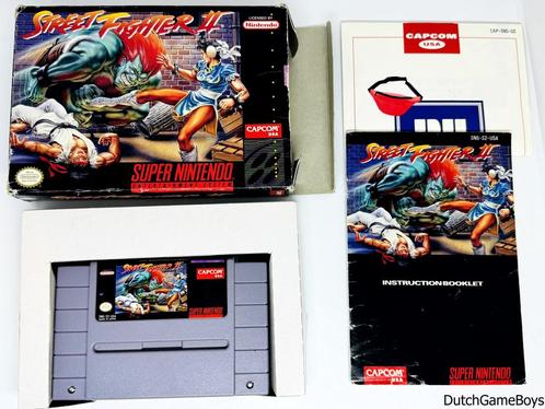 Super Nintendo / Snes - Street Fighter II - USA, Spelcomputers en Games, Games | Nintendo Super NES, Gebruikt, Verzenden