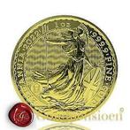 1 Oz Britannia gouden munt 999,9 Puur Goud 1 Troy Ounce AU, Postzegels en Munten, Edelmetalen en Baren, Goud, Ophalen of Verzenden