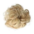 Haarelastiek Scrunchie – Imitatiehaar – Blond Lichtblond, Nieuw
