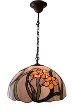 Lamp - Tiffany stijl - Glas-in-lood - Hanglamp