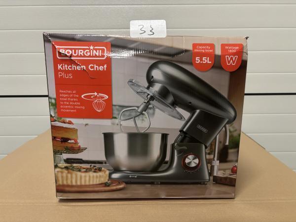 Veiling - Bourgini Keukenmachine Kitchen Chef Plus - 5.5L -, Huis en Inrichting, Keuken | Keukenbenodigdheden