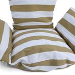 Kussen Hangstoel XL Gestreept | Laatste Stuks!, Huis en Inrichting, Woonaccessoires | Kussens, Ophalen of Verzenden, Nieuw, Bruin