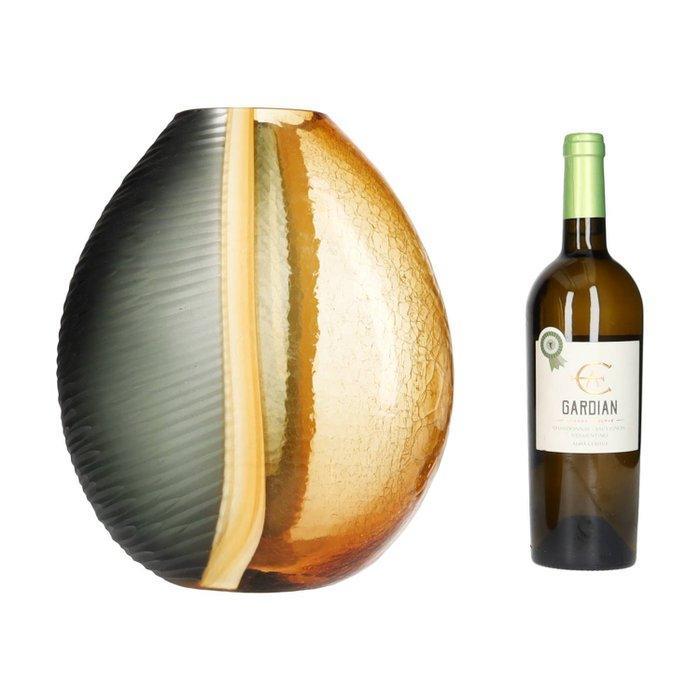 Vaas - Glas - Luxury cut Vase, Antiek en Kunst, Kunst | Designobjecten