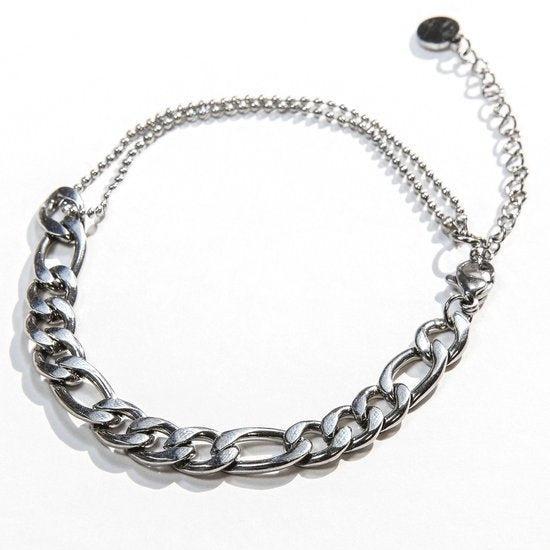 2dekans | Laura Ferini Dames Armband Prego Zilver -, Sieraden, Tassen en Uiterlijk, Armbanden, Zo goed als nieuw, Ophalen of Verzenden