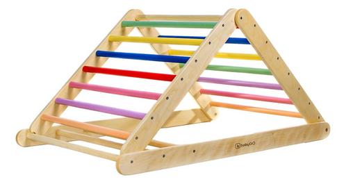 BabyGo Woodland Colored XXL Houten Klimdriehoek 99922, Kinderen en Baby's, Kinderkamer | Tafels en Stoelen, Nieuw, Verzenden