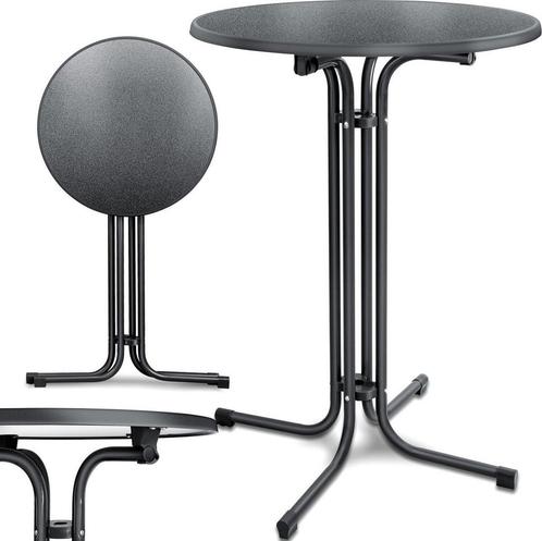 KESSER® Bartafel - klapbare Statafel rond Bistrotafel - Weer, Tuin en Terras, Tuinmeubel-accessoires, Nieuw, Verzenden