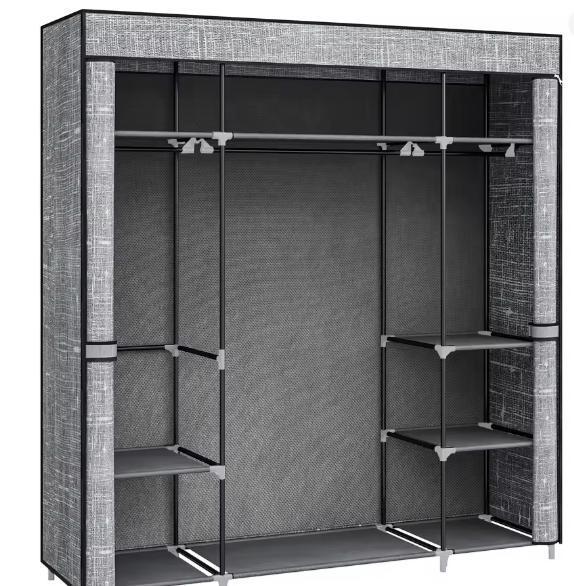 Draagbare Stof Kledingkast – Compacte Garderobe, Huis en Inrichting, Kasten | Kledingkasten, Nieuw, Verzenden