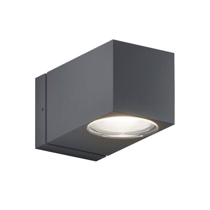 IP44.DE Como Down Wandlamp LED, antraciet (Wandlampen), Huis en Inrichting, Lampen | Wandlampen, Nieuw, Verzenden