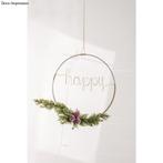 Metalen ring 30 cm zwart gelakt  ideaal voor workshops en, Ophalen of Verzenden, Nieuw