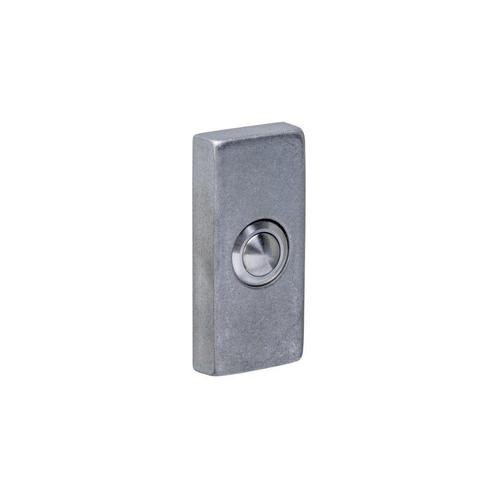 Intersteel deurbel rechthoekig 65x30x10mm verdekt - PVD RVS, Huis en Inrichting, Deurbellen, Nieuw, Verzenden