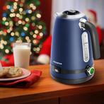 Waterkoker met temperatuurregeling - Retro - met LED - 1.7L, Verzenden, Nieuw