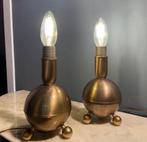 Lamp (2) - Messing - Verlichting art deco vintage