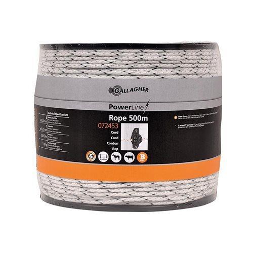 Gallagher PowerLine Cord Wit 500m, Tuin en Terras, Gaas en Draad, Ophalen of Verzenden