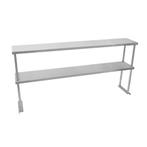 KuKoo - 2 boven wandschappen voor RVS werktafel - 150 cm L -, Huis en Inrichting, Woonaccessoires | Wandplanken en Boekenplanken