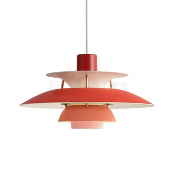 Louis Poulsen PH 5 Mini, rood , Magazijnuitverkoop, nieuwe, beschikbaar voor biedingen