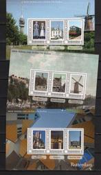 Nederland - 21 persoonlijk velletjes, Postzegels en Munten, Postzegels | Nederland, Gestempeld