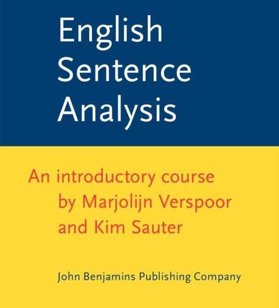 9789027225665 English Sentence Analysis | Tweedehands, Boeken, Schoolboeken, Zo goed als nieuw, Verzenden