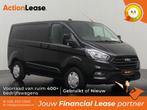 Ford Transit Custom Bestelbus L1 H1 2021 Diesel, Auto's, Ford, Zwart, Zwart, Nieuw, Dealer onderhouden