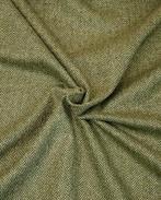 Wol Tweed Zig Zag Groen, Nieuw, Groen