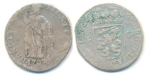 Gulden 1708 Nederland Geldern, Postzegels en Munten, Munten | Europa | Niet-Euromunten, Verzenden