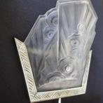 j. Roberts / Jean Gauthier - Wandlamp - glas met verchroomd, Antiek en Kunst