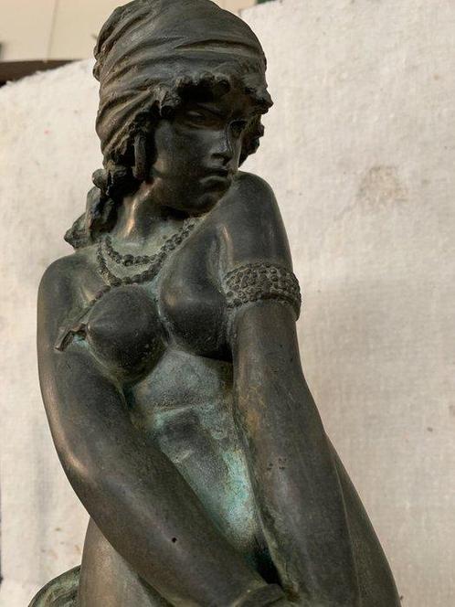 Dal modello di Giacomo Ginetti (1845-1897) - sculptuur, La, Antiek en Kunst, Antiek | Keramiek en Aardewerk