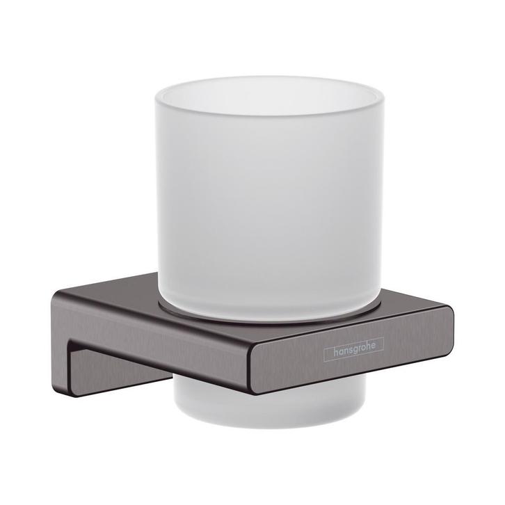 Tandenborstelhouder HansGrohe AddStoris Geborsteld Zwart, Huis en Inrichting, Badkamer | Badtextiel en Accessoires, Ophalen of Verzenden