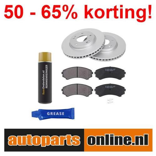 Remschijven + Remblokken Mitsubishi Eclipse voorzijde, Auto-onderdelen, Besturing, Nieuw, Mitsubishi, Verzenden