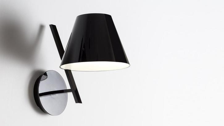 Artemide La Petite wandlamp zwart, Huis en Inrichting, Lampen | Wandlampen, Nieuw, Metaal, Verzenden