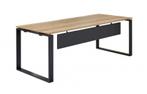 Pulse directie bureau, 200x90cm, natuur eiken, Overige plaatsen, Ophalen of Verzenden, Nieuw in verpakking, Bureau