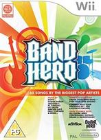 Wii Band Hero, Verzenden, Zo goed als nieuw