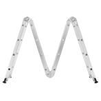 Multifunctionele vouwladder 6 in 1 - 4.7M - Inklapbaar, Doe-het-zelf en Verbouw, Ladders en Trappen, Verzenden, Nieuw