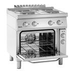 Bartscher Elektrisch Fornuis 700, B800, 4PL, EBO | 4 Kookpla, Ophalen of Verzenden, Nieuw in verpakking
