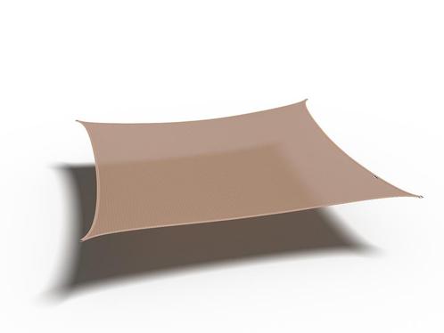 Platinum Coolfit schaduwdoek vierkant zand 3,6 x 3,6 m., Tuin en Terras, Schaduwdoeken, Nieuw, Verzenden