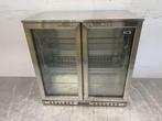 RVS Backbar Barkoeling Glazen klapdeuren 218 liter 90 cm, Ophalen of Verzenden, Nieuw in verpakking