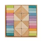 Grimms - Houten Blokkenset - Pastel Duo, Kinderen en Baby's, Speelgoed | Overig, Nieuw