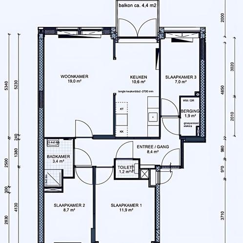 80m2 appartement met balkon in Amsterdam Osdorp, Huizen en Kamers, Huizen te huur, Direct bij eigenaar, Amsterdam, Appartement