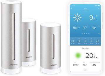 Netatmo Slim Weerstation Binnen & Buiten - CO-2 meter, beschikbaar voor biedingen