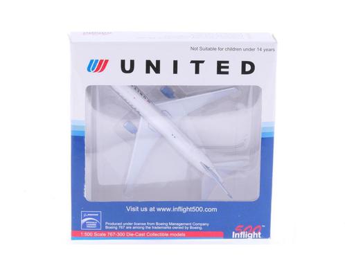 Schaal 1:500 Inflight 500 IF5763011 United Airlines Boein..., Hobby en Vrije tijd, Modelbouw | Vliegtuigen en Helikopters, Gebruikt
