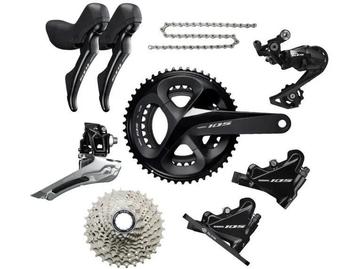 Shimano 105 disc groepset | NIEUW | incl schijven