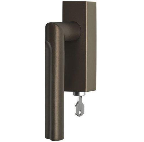 Draaikiepgarnituur ECLIPSE DR103-DKLOCK-O Rechts brons, Doe-het-zelf en Verbouw, Hang- en Sluitwerk, Nieuw, Ophalen of Verzenden