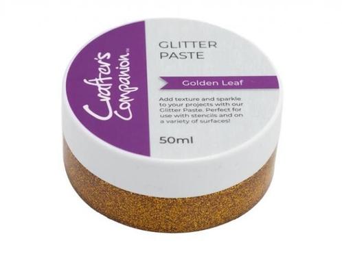 Crafters Companion - Glitter Paste - Golden Leaf, Hobby en Vrije tijd, Overige Hobby en Vrije tijd, Verzenden